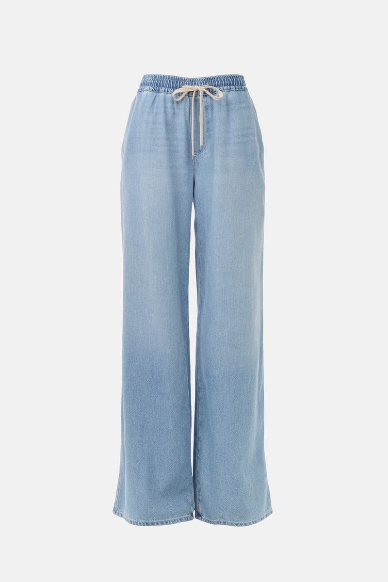 Pull On Wide Leg Jeans by 7 For All Mankind - Photo 4