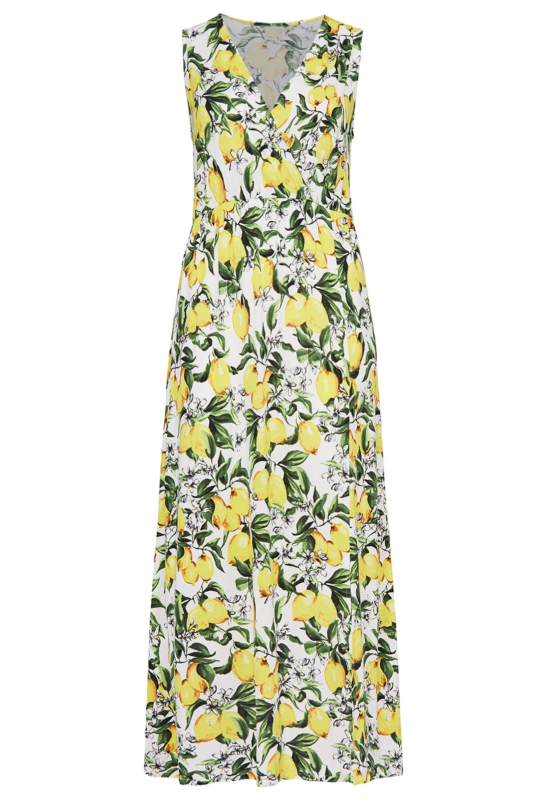 Lemon Printed Maxi by JUNAROSE