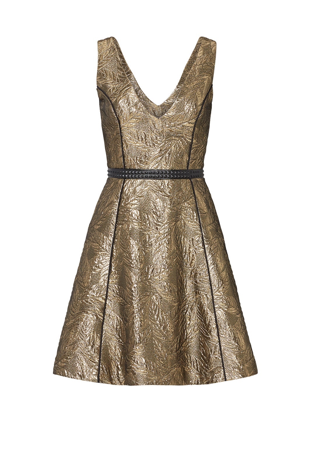 Gold Metallic Gabriela Dress by nha khanh 3