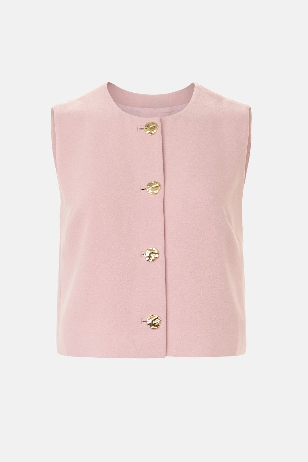 Button Front Sleeveless Top by Adam Lippes x RTR