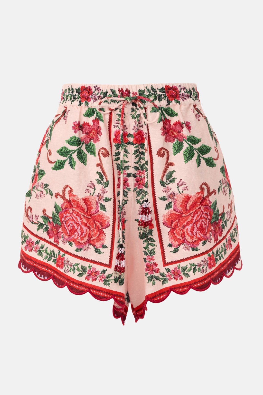 Flower Tapestry Pink Shorts by FARM Rio 4