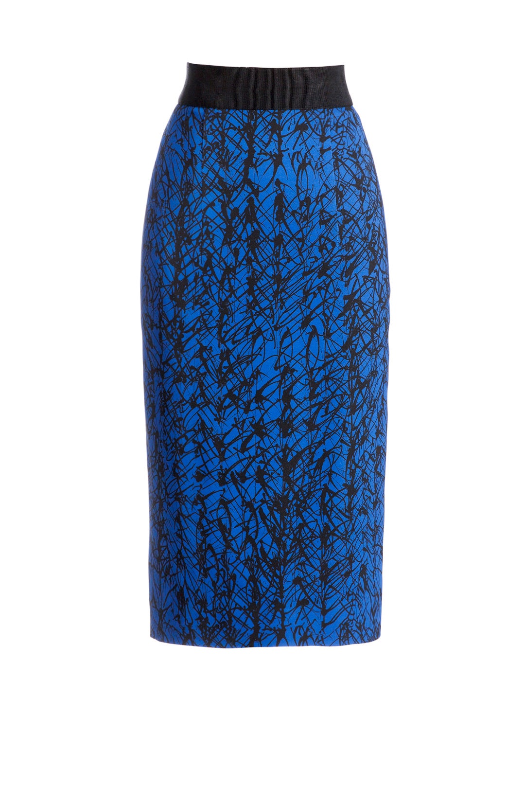 Scribble Print Skirt by Milly 3