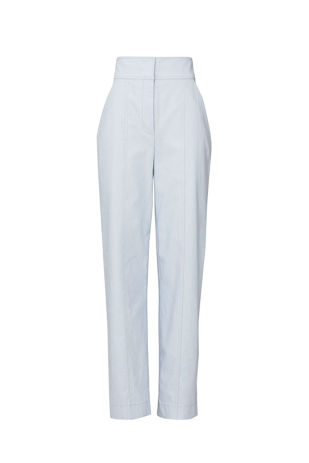 Slub Suiting Pants by Rebecca Taylor NYC 4