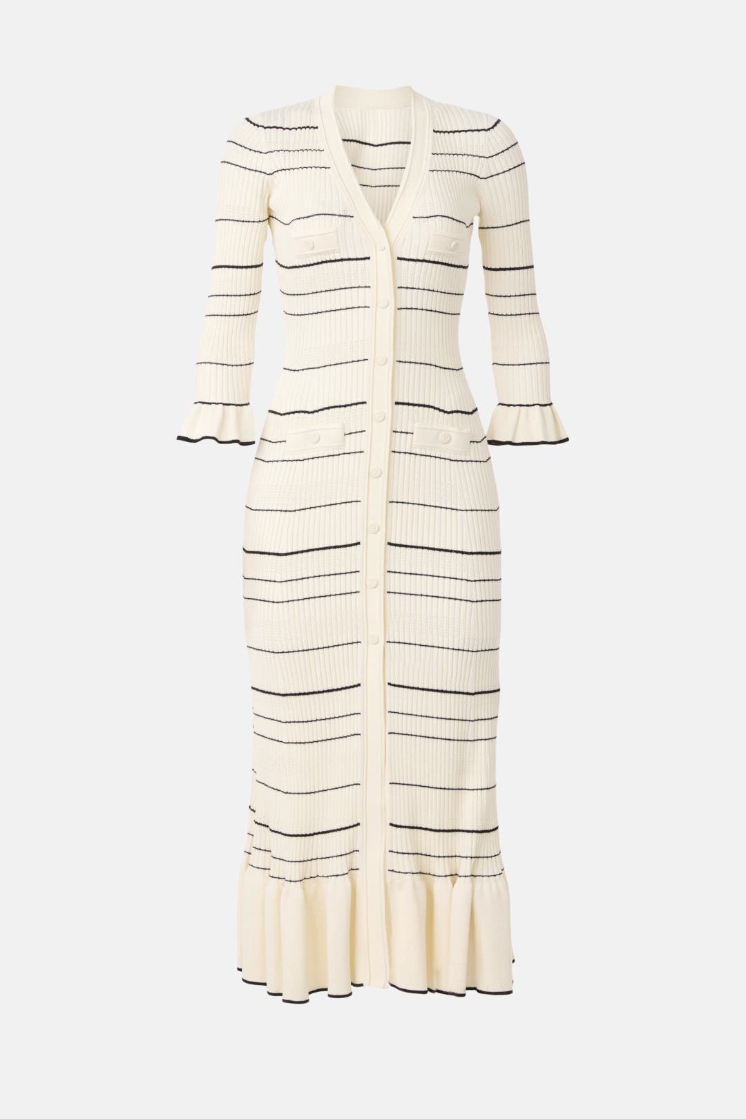 関税・送料込み!【国内発送】SANDRO Stripe Maxi ワンピース Striped Knit Maxi Dress by Sandro | Rent the Runway