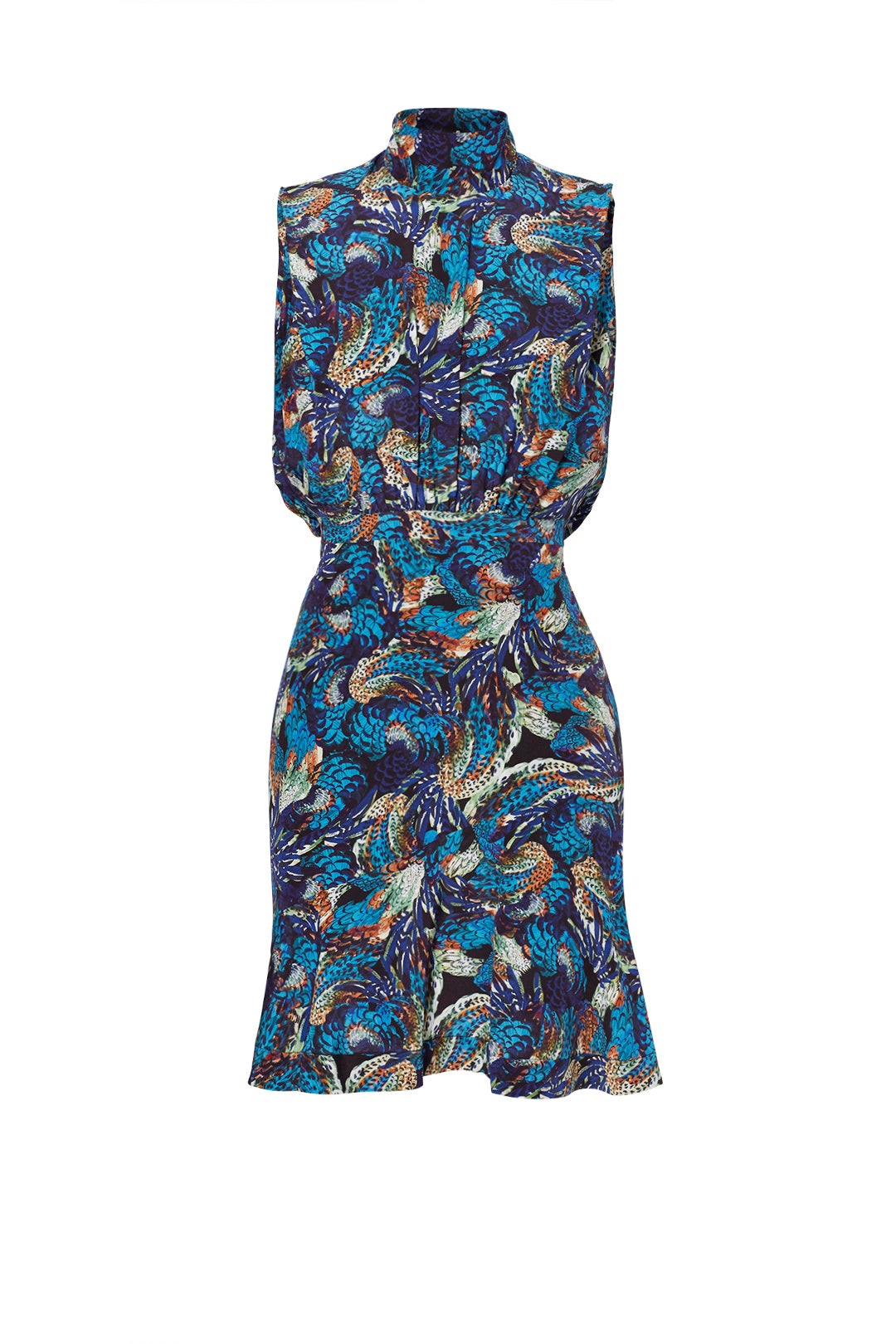 Midnight Mazarine Fleur Dress by SALONI