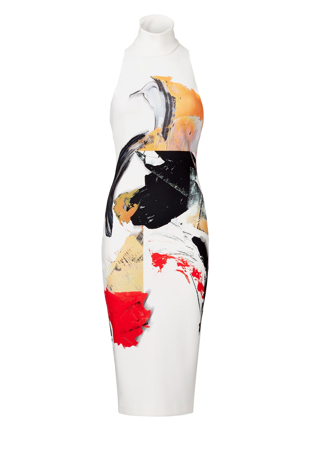 White Print Dakota Sheath  by Solace London 3