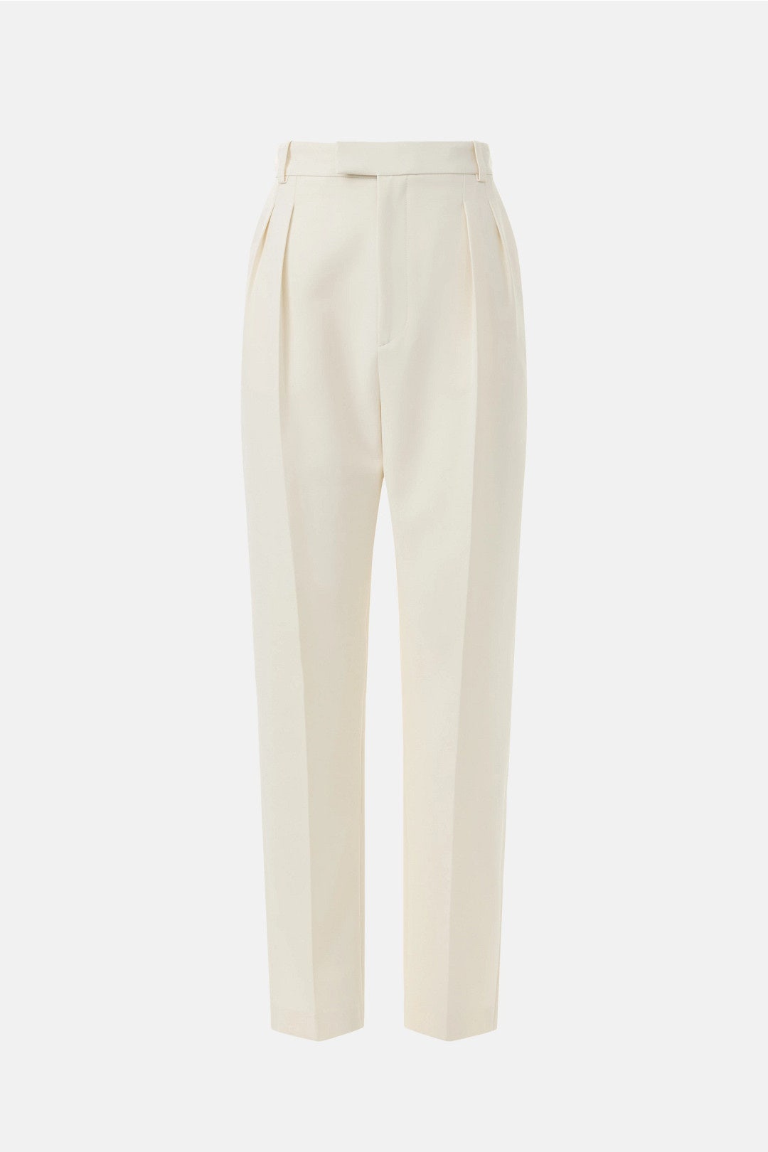 Crop Pleated Pants by LAPOINTE