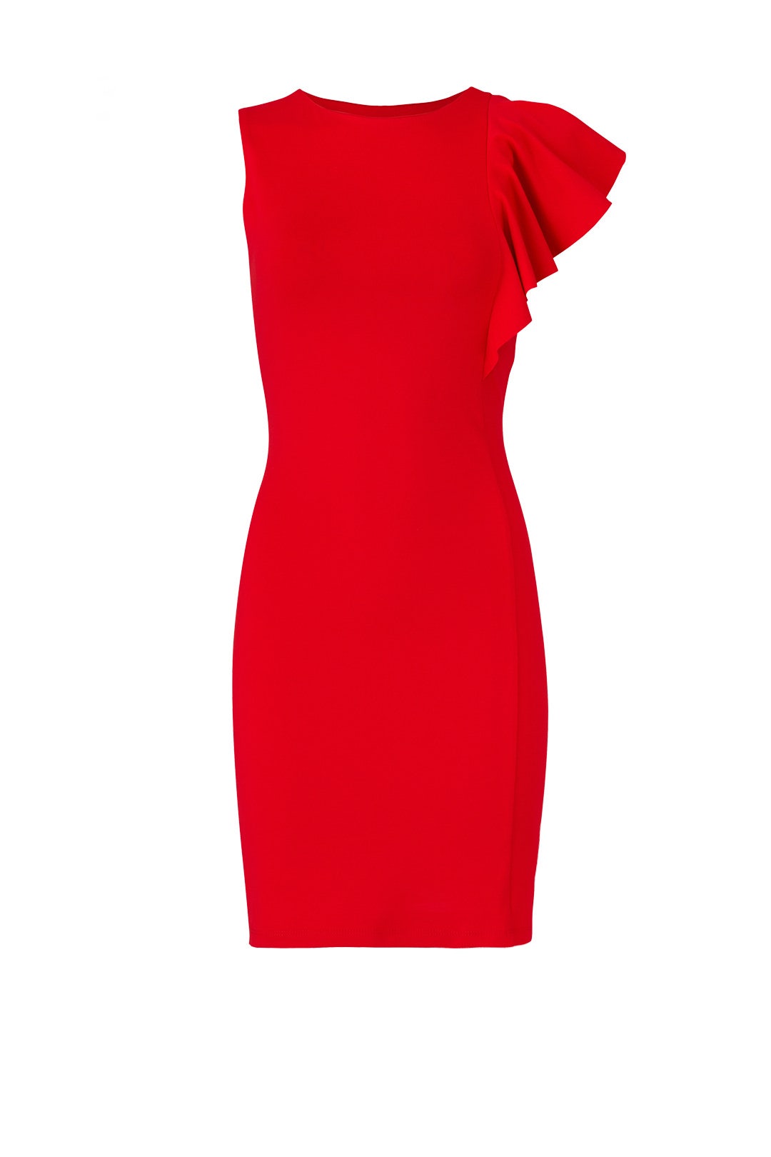 Red Ruffle Sheath by Susana Monaco 3