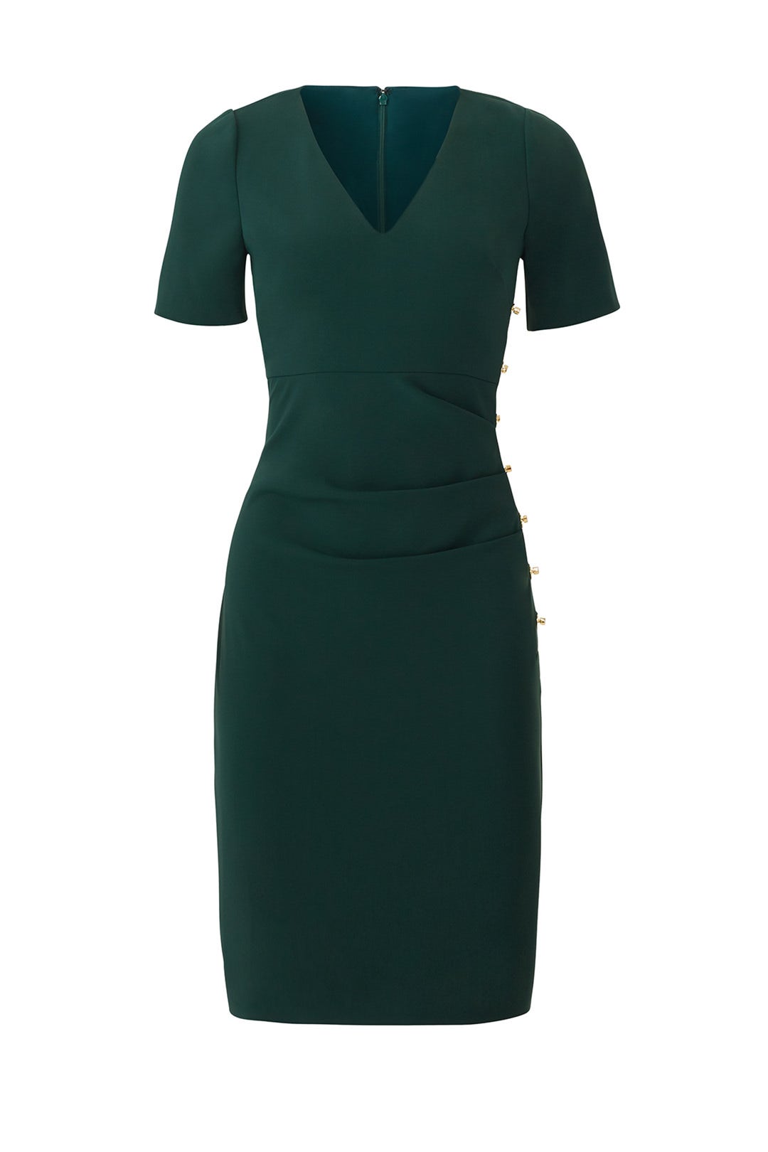 Dark Emerald Sheath by Badgley Mischka