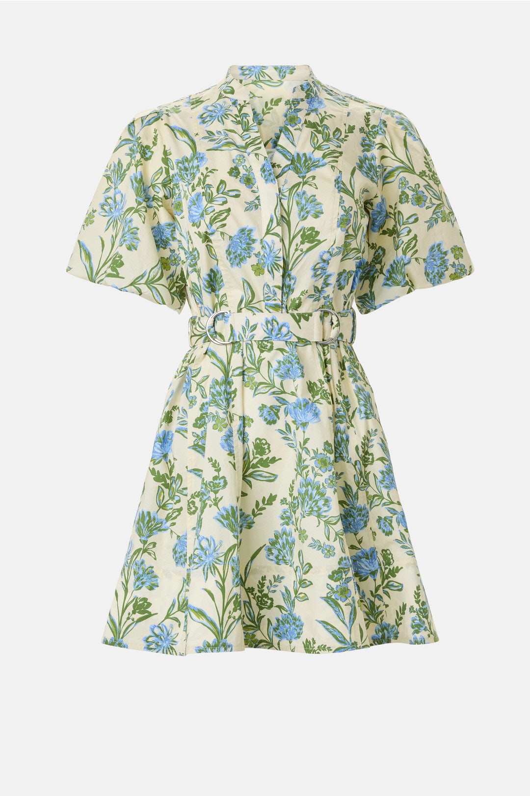 Belted Puff Sleeve Mini Dress by Derek Lam 10 Crosby x RTR
