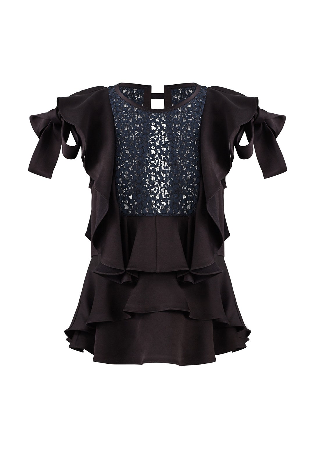 Black Marielle Top by Marissa Webb