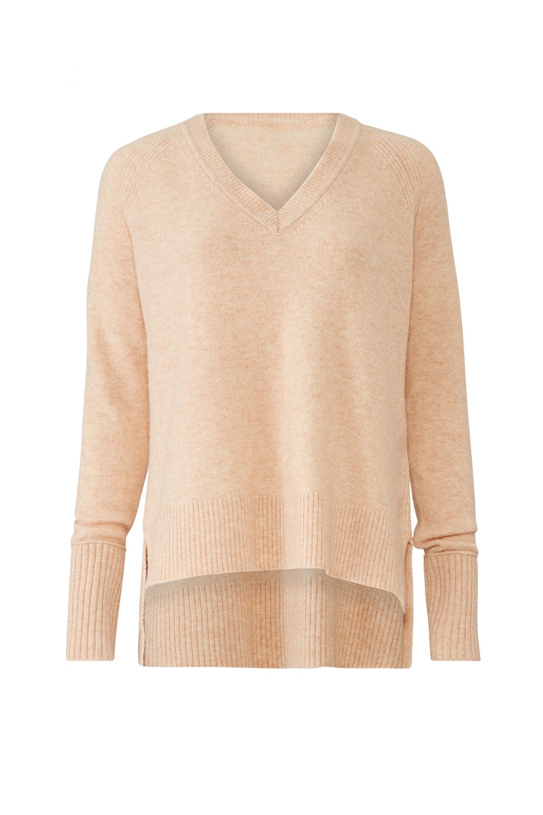 Camel V-Neck Sweater by J.Crew 3