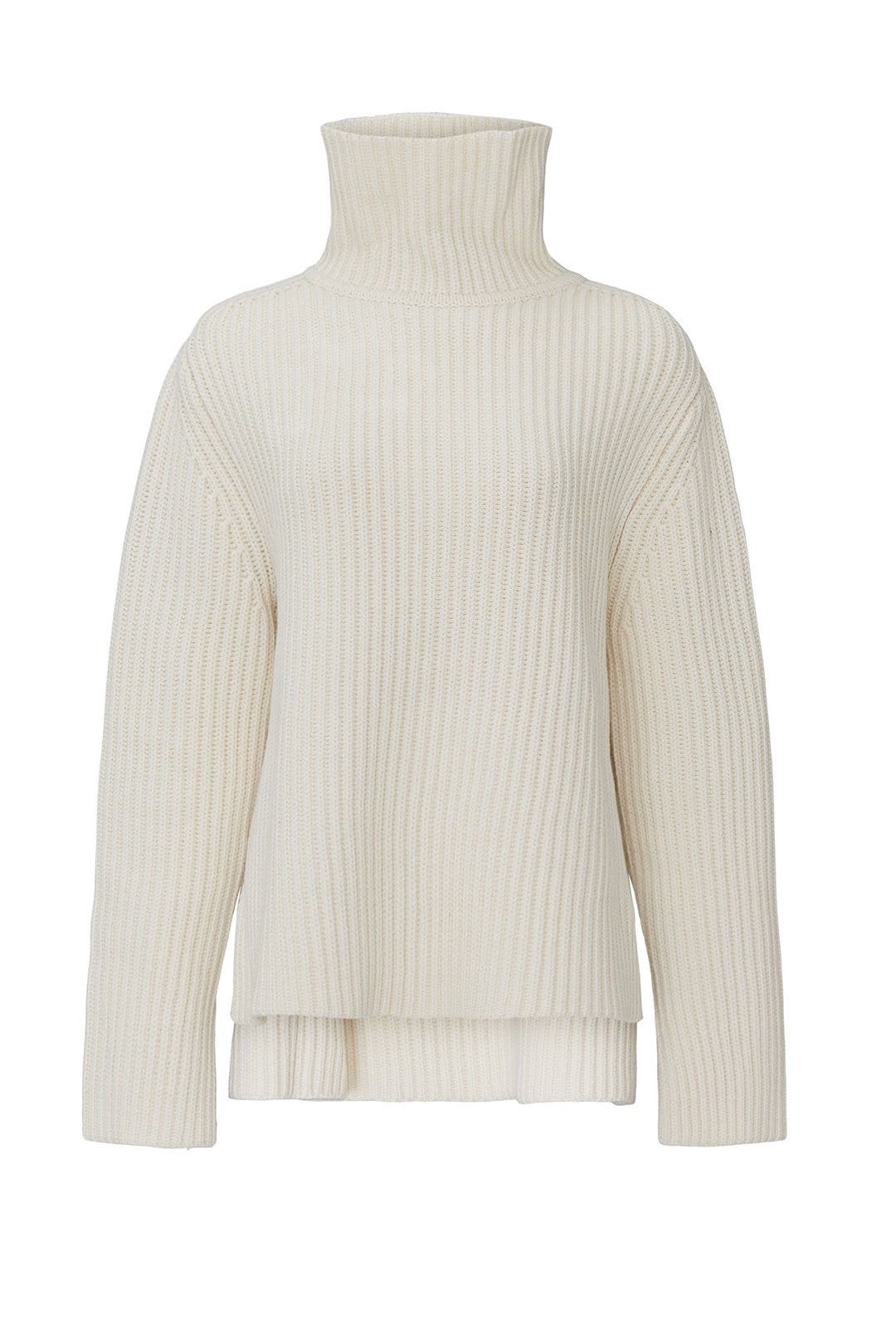 Ecru High Neck Sweater by JOSEPH 4