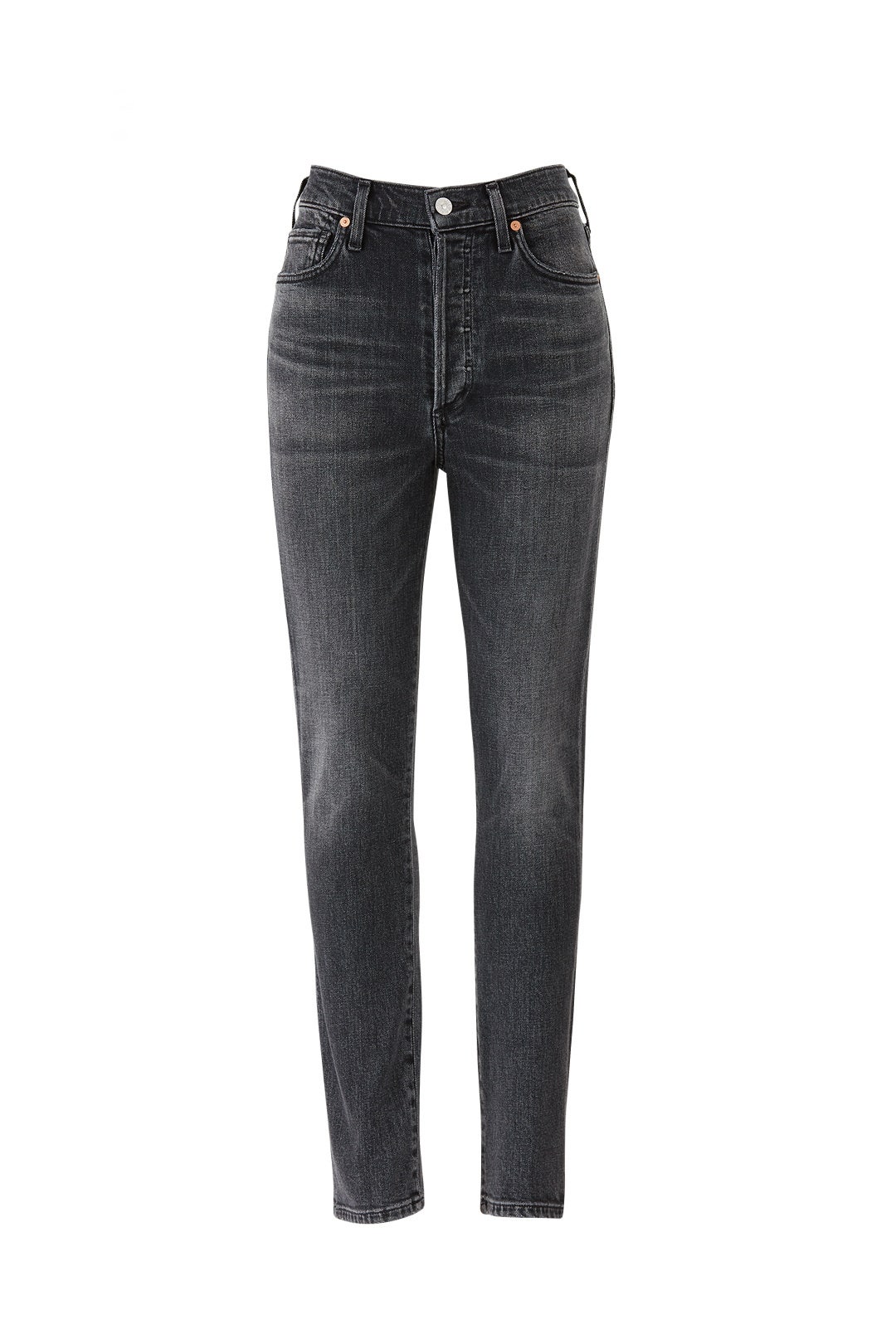 Grey Olivia High Rise Jeans by Citizens of Humanity 3