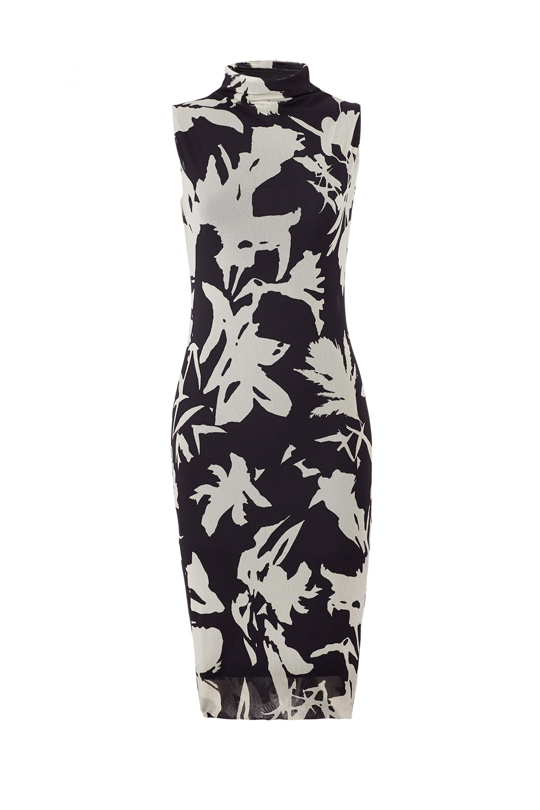 Ink Floral Sheath by Fuzzi