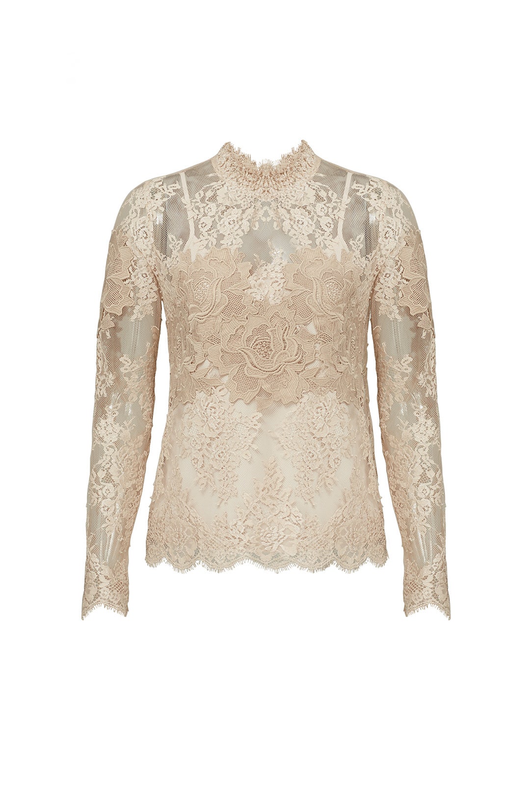 High Neck Lace Top by Saylor 3