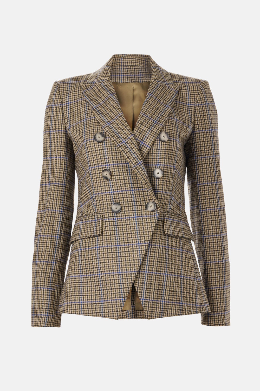 Plaid Structured Miller Dickey Jacket by Veronica Beard 4
