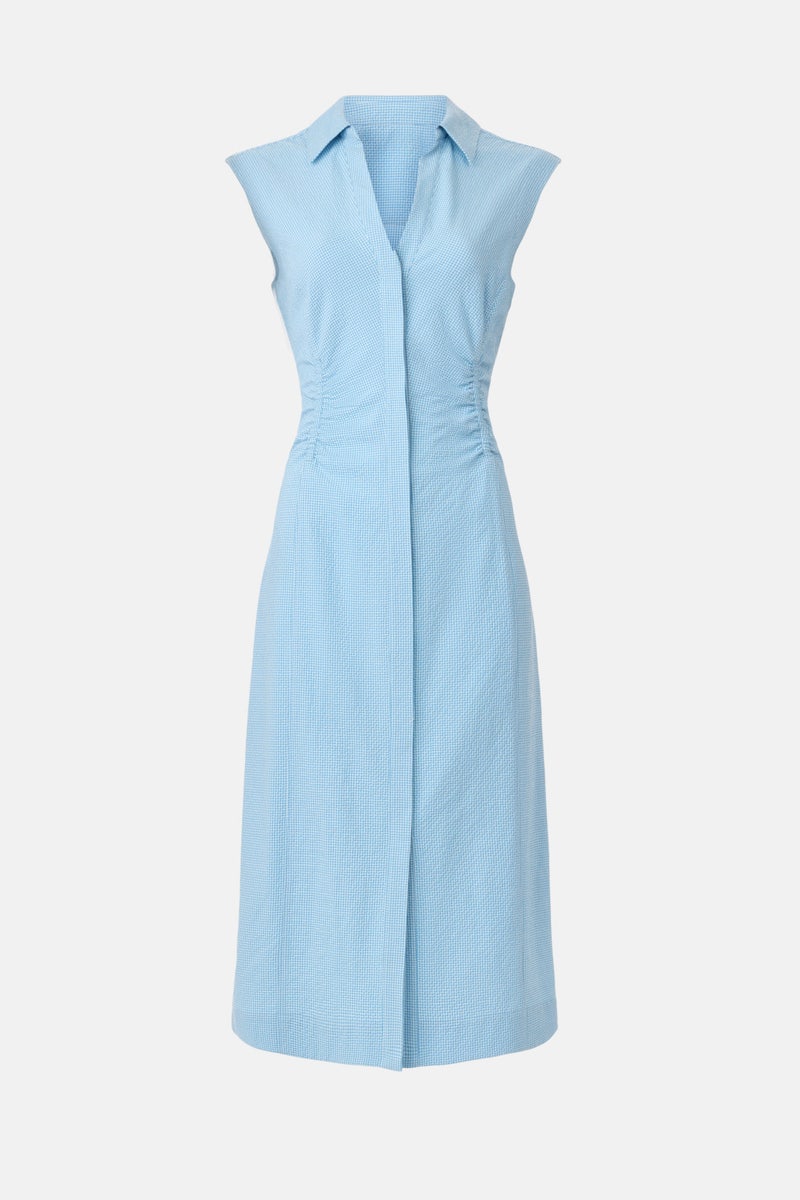 Nera Mini Gingham Shirt Dress by Derek Lam 10 Crosby - Photo 4