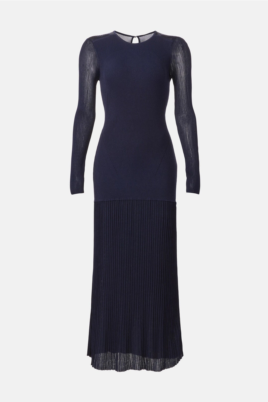 Semi-Sheer Knit Midi Dress by Derek Lam 10 Crosby x RTR 4