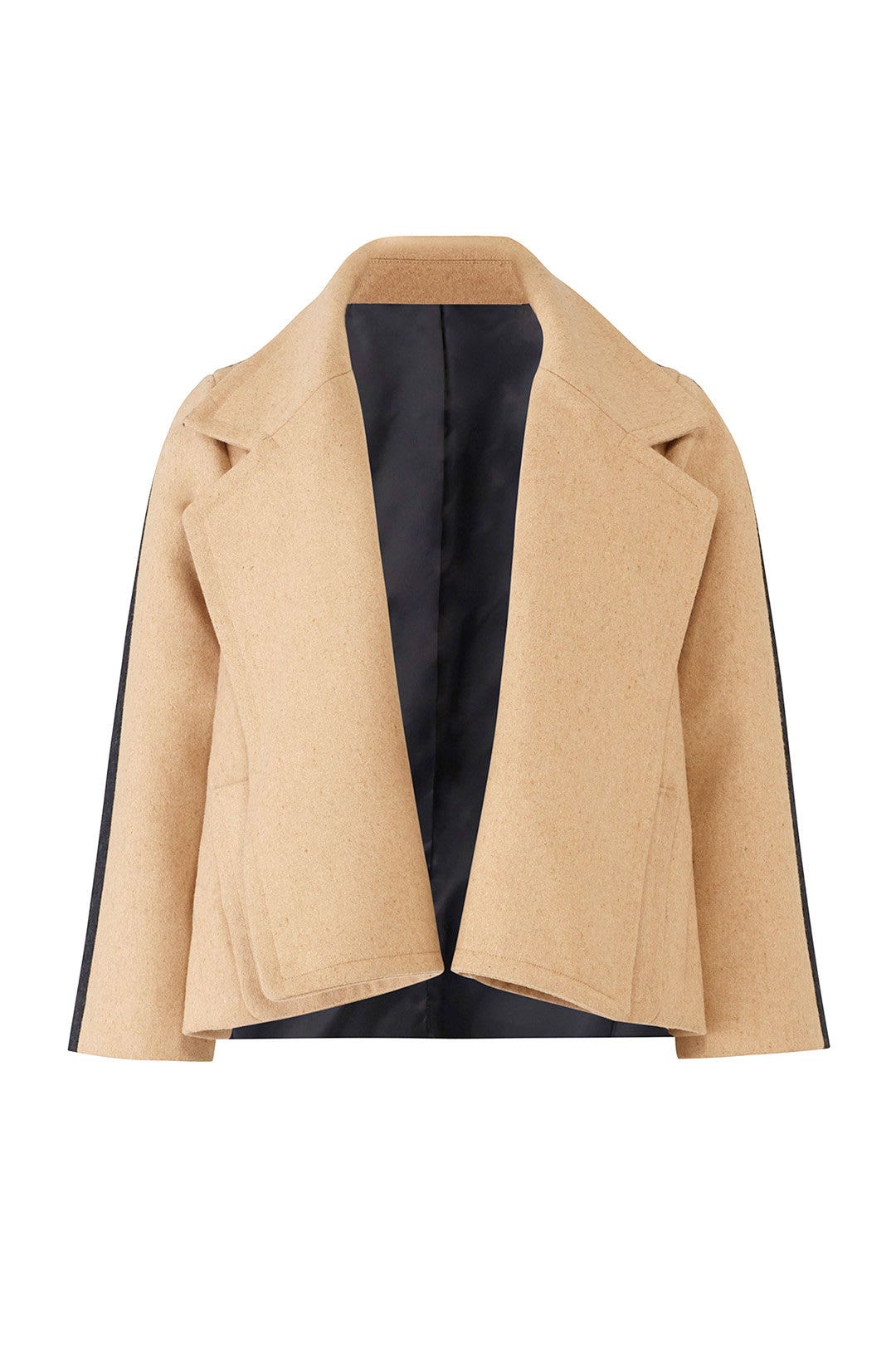 Camel Collar Jacket by KAUFMANFRANCO