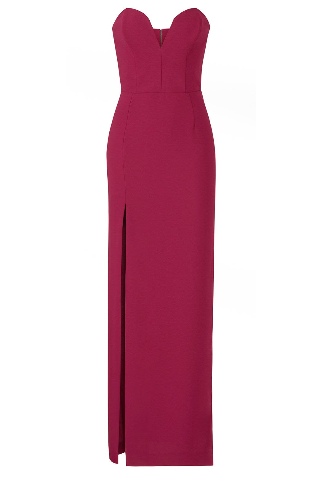 Fuchsia Sweetheart Gown by Amanda Uprichard 3