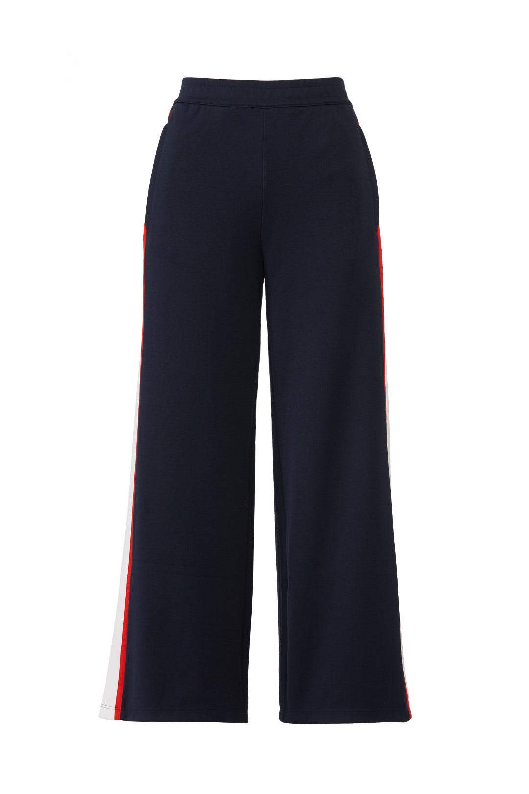 Navy Wide Leg Track Pants by Tory Sport 3