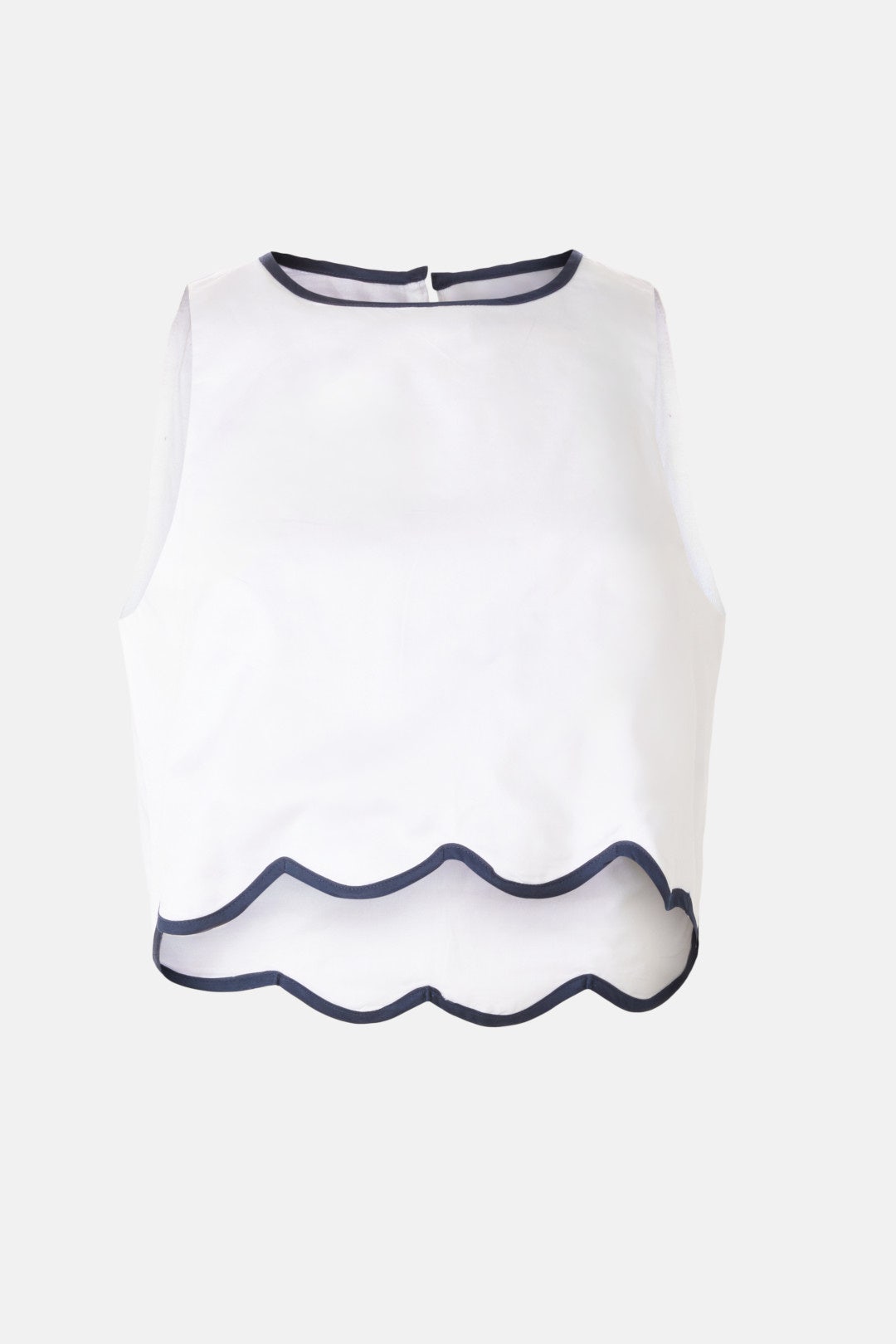 Alexis Cotton Scallop Top by French Connection 4