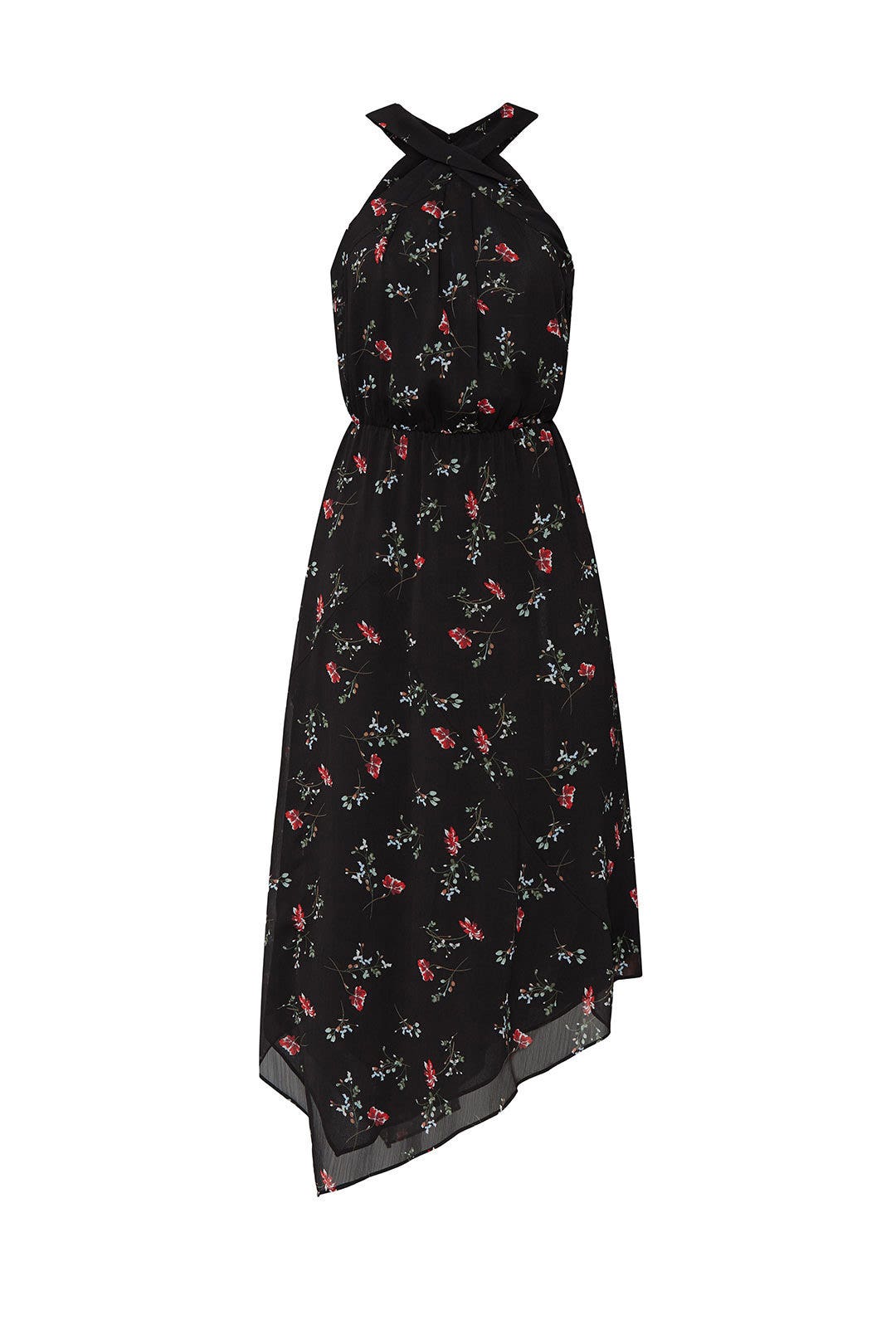 Floral Printed Halter Dress by Great Jones 4