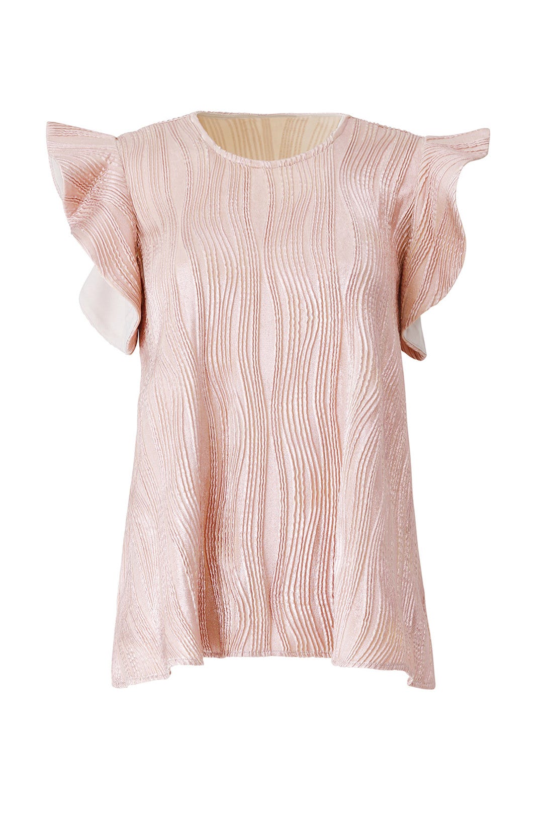 Rose Gold Ava Top by Hunter Bell