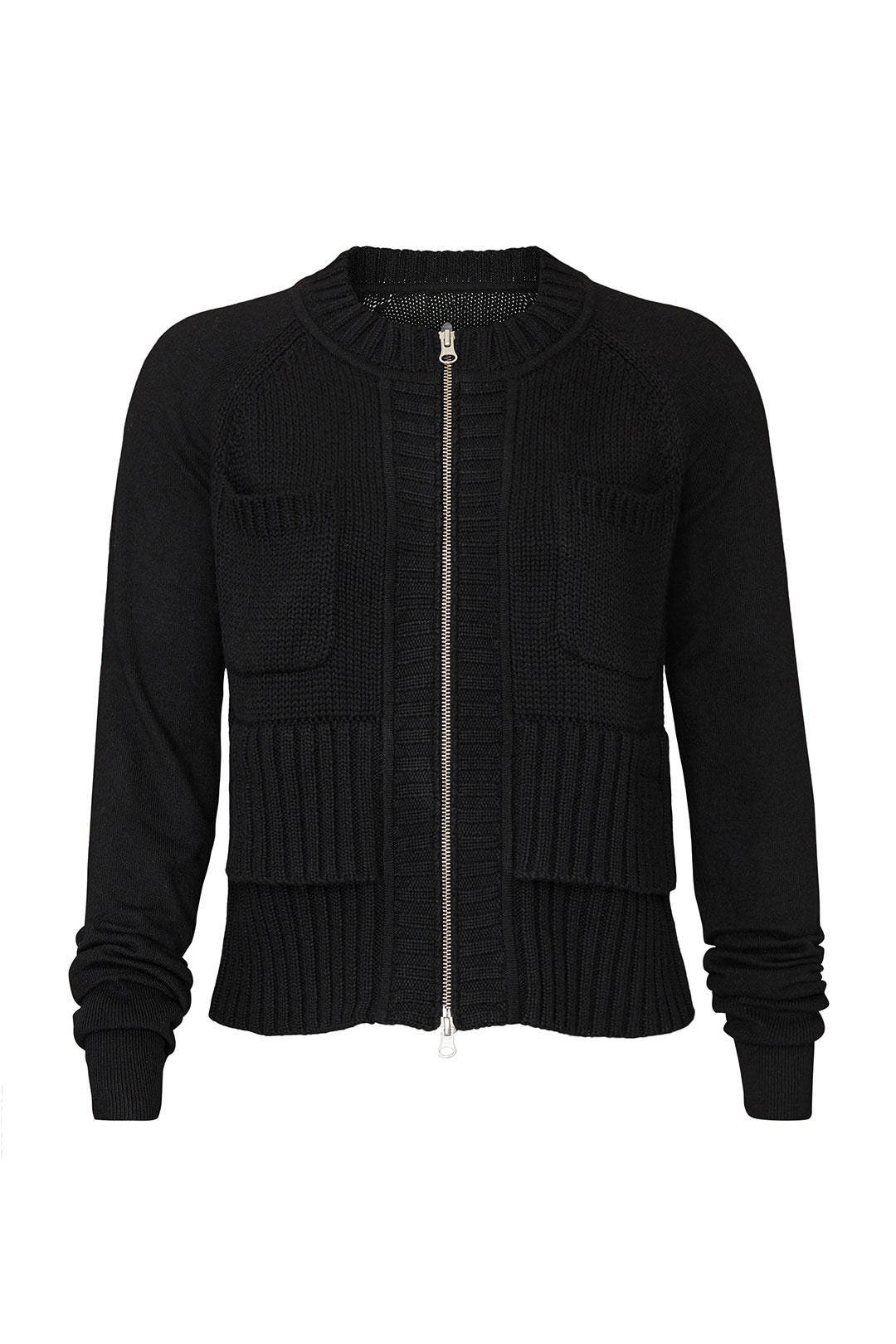 Exposed Zipper Knit Sweater by KF/KaufmanFranco x RTR | Rent the