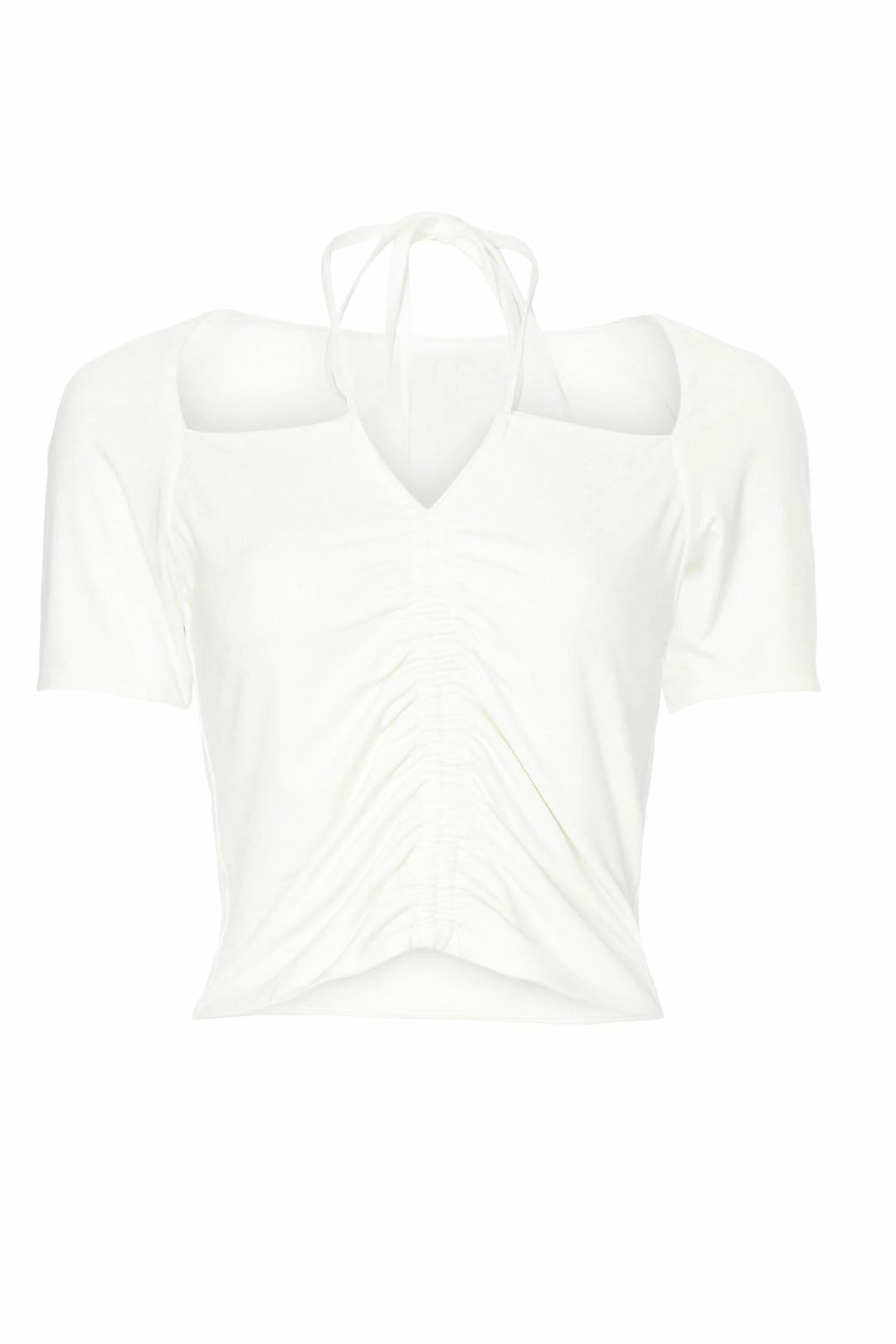 White Tie Neck Top by Love, Whit by Whitney Port | Rent the Runway