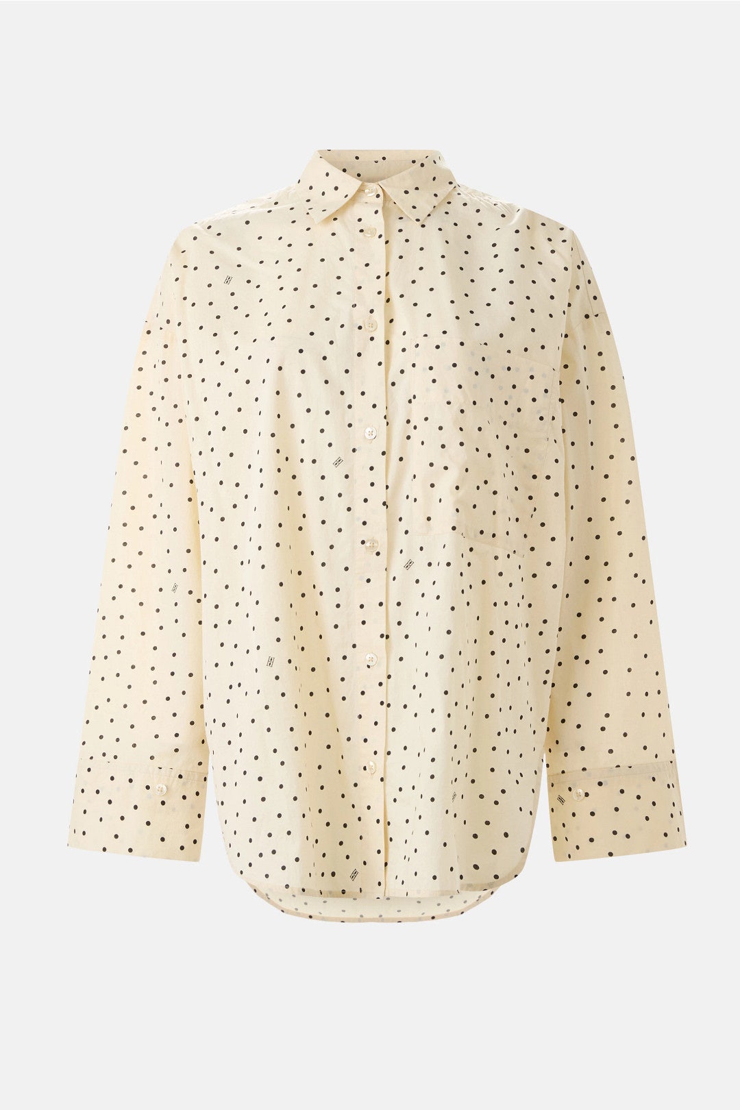 Derris Polka Dot Button Down Shirt by By Malene Birger 4