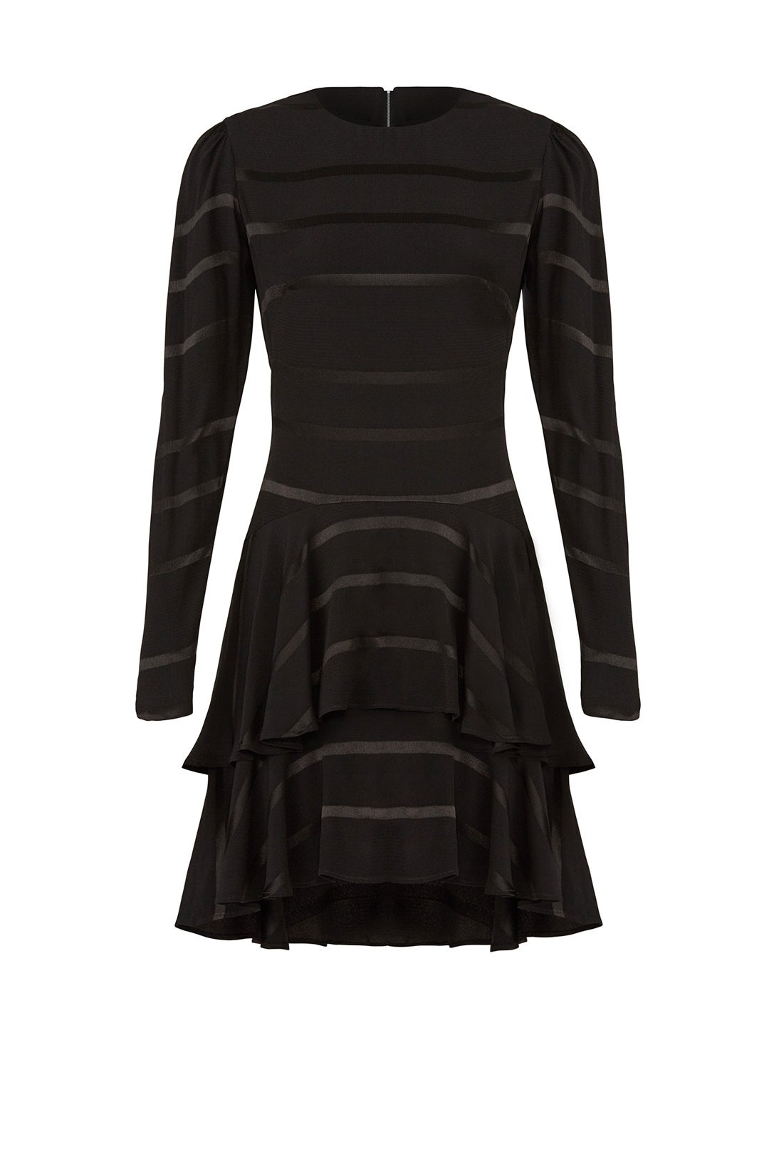 Striped Tiered Dress by Nicole Miller 3