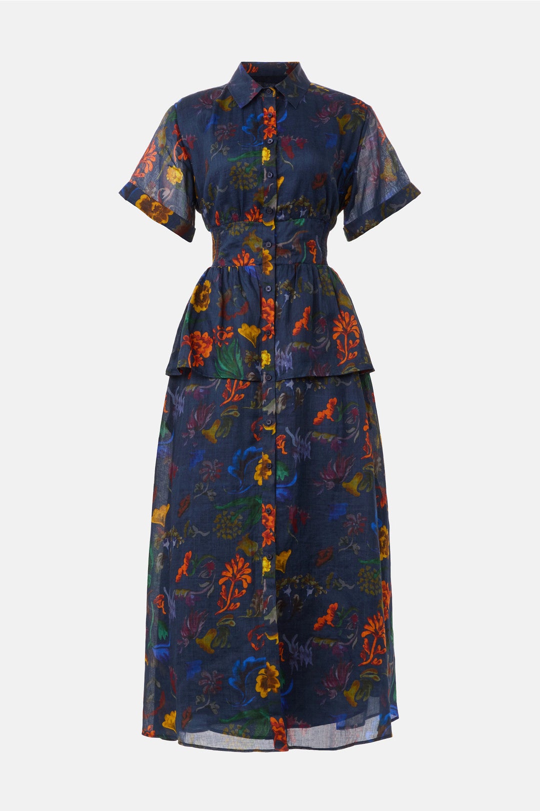 Blue Boogie Woogie Bugle Boy Dress by Rosie Assoulin 4