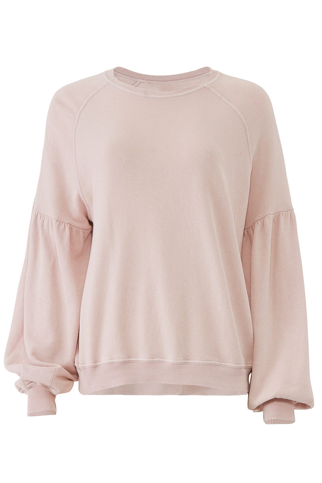 The Bishop Sleeve Sweatshirt by The Great.