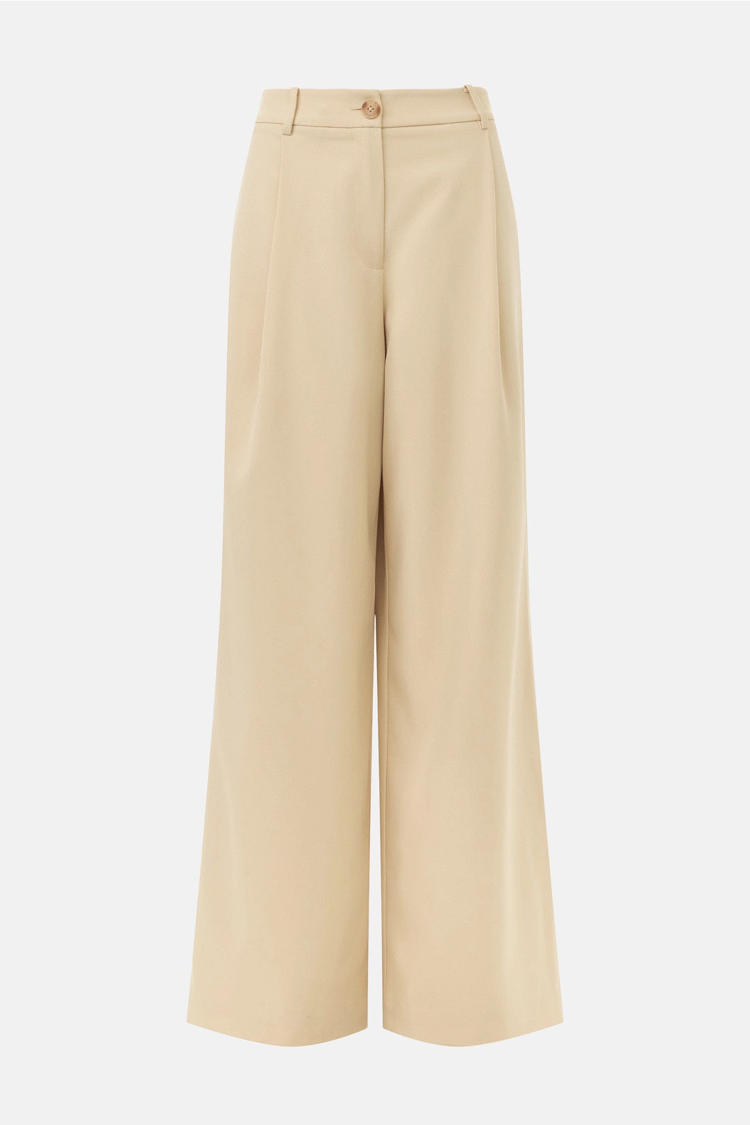Pleated Wide Leg Trousers by Toccin