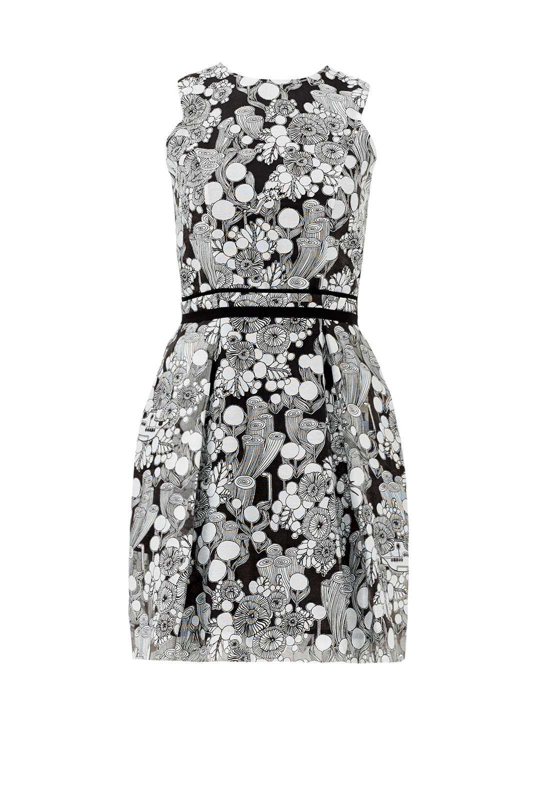 Ink Mark Dress by Carven