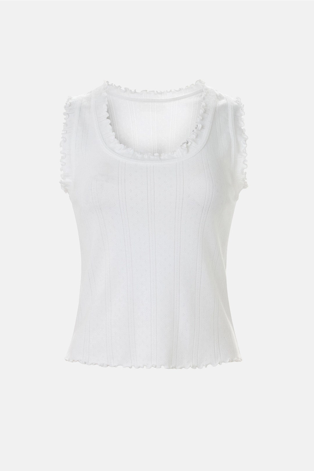 Pointelle Rib Ella Tank Top by NIC + ZOE
