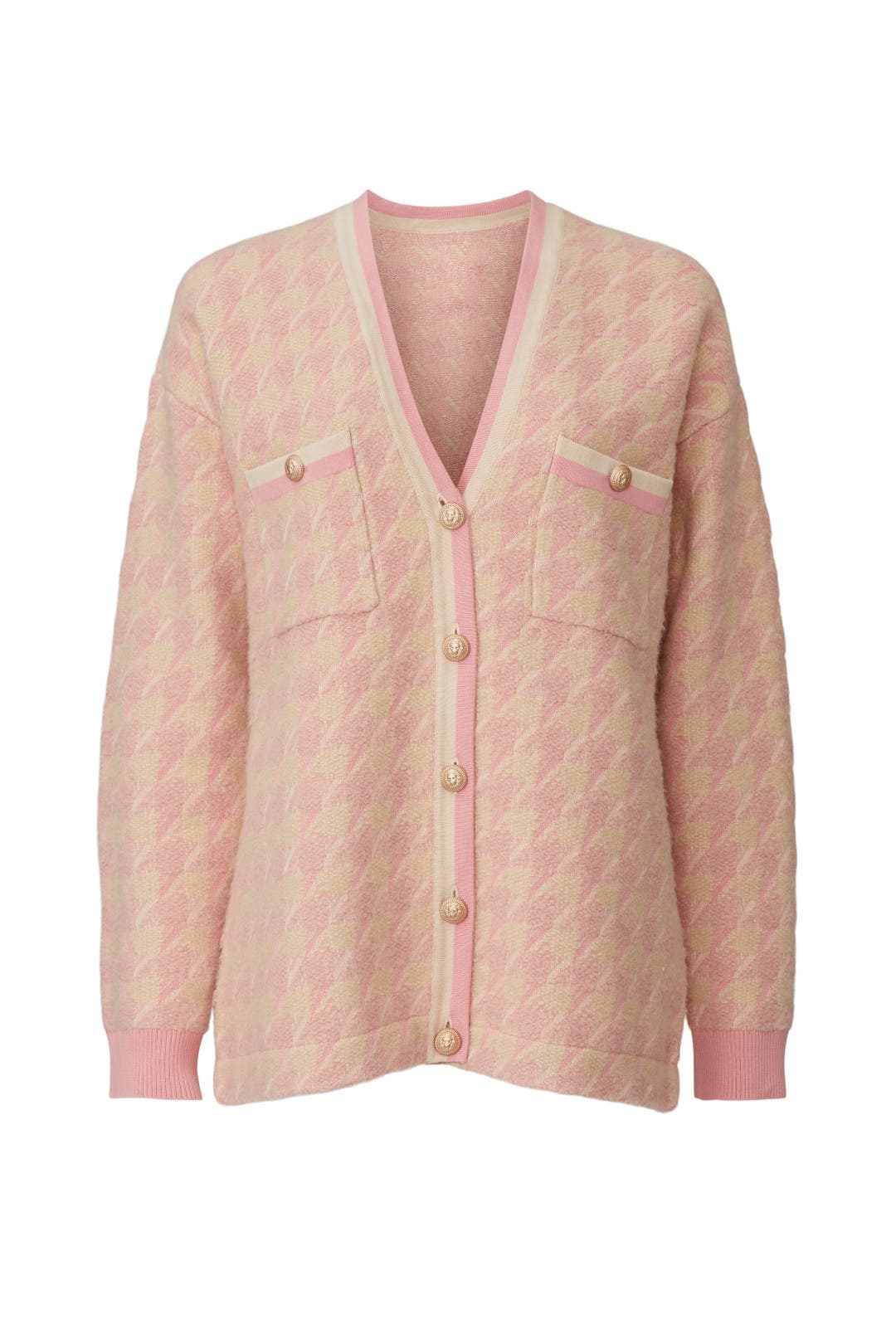 Kimberley Houndstooth Cardigan by Sandro | Rent the Runway