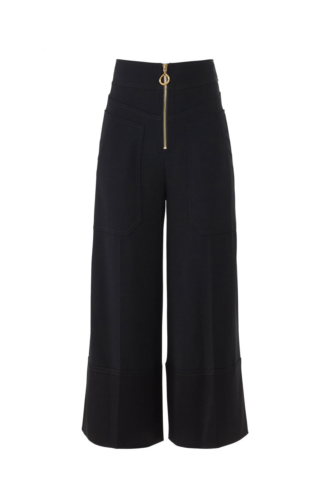 Front Zip Wide Leg Pants by Derek Lam 10 Crosby 3