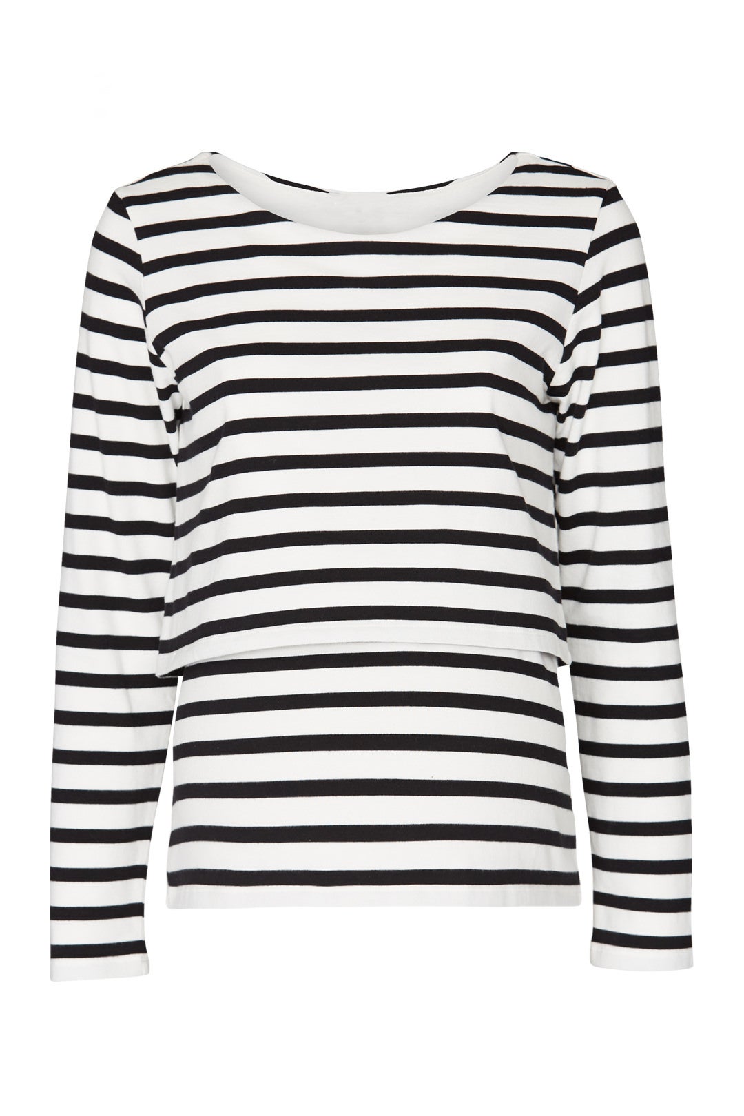 Striped Nursing Maternity Top by Isabella Oliver 3