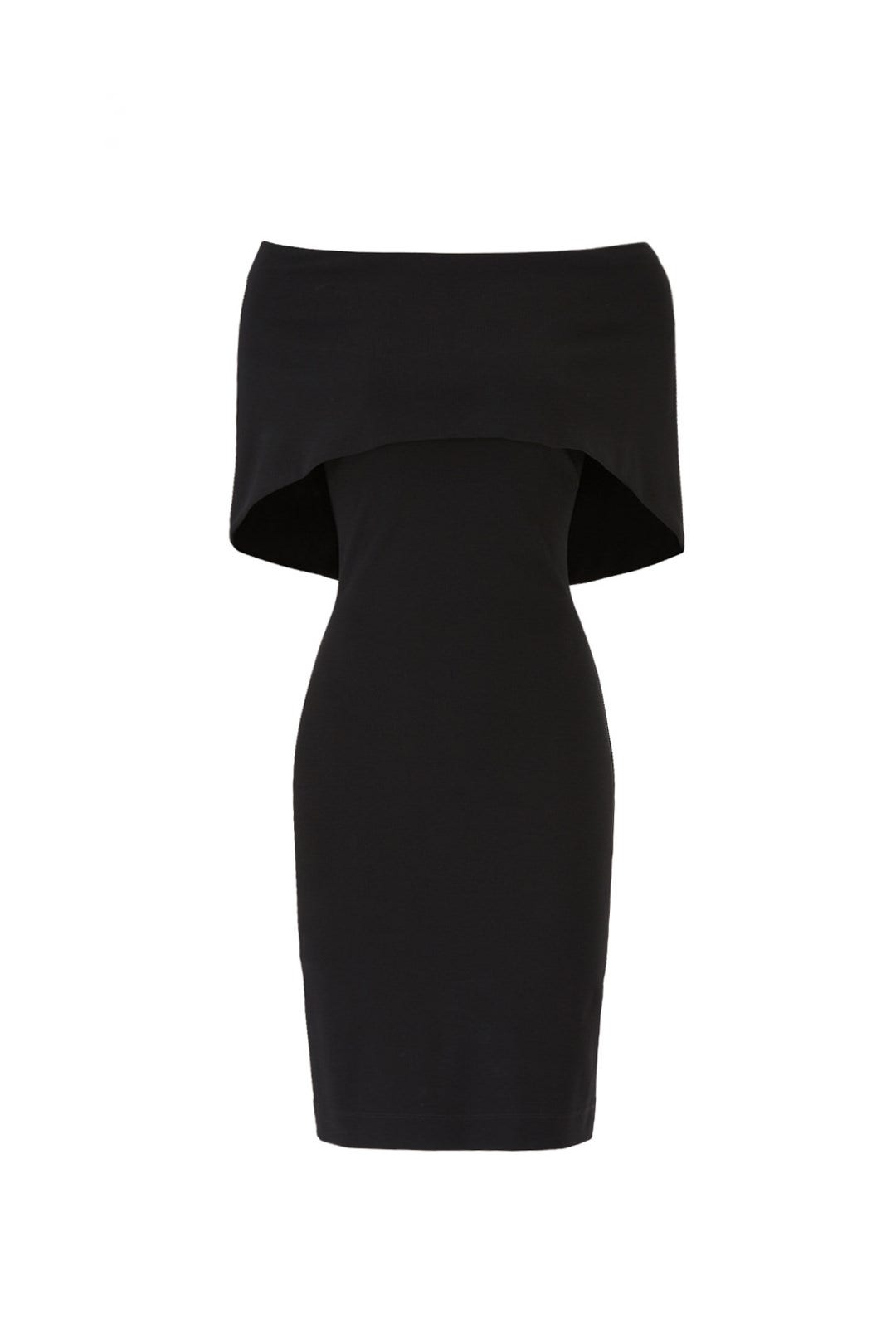 Structured Cape Dress by Nicole Miller 3