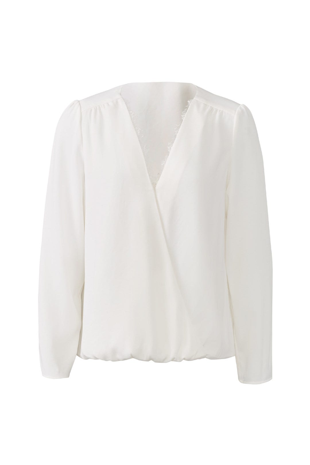 Ivory Livia Wrap Top by Cooper & Ella 3