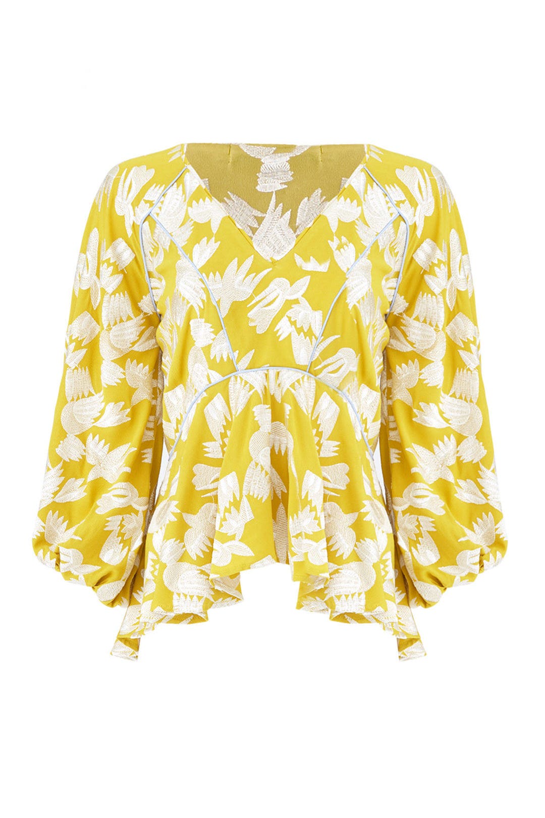 Mustard Grayson Top by Hunter Bell 3