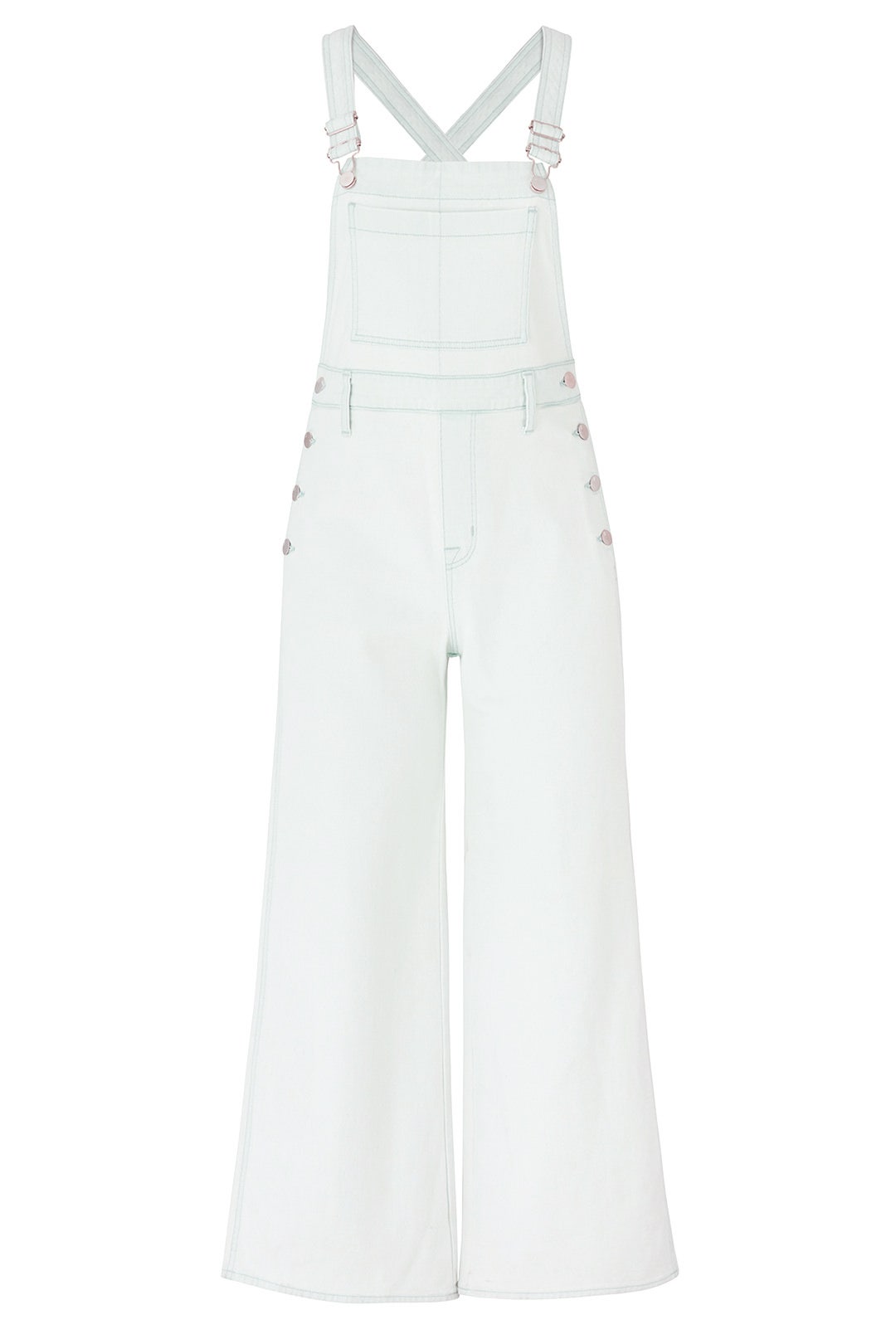 Blue Slim Denim Overalls by J BRAND 3