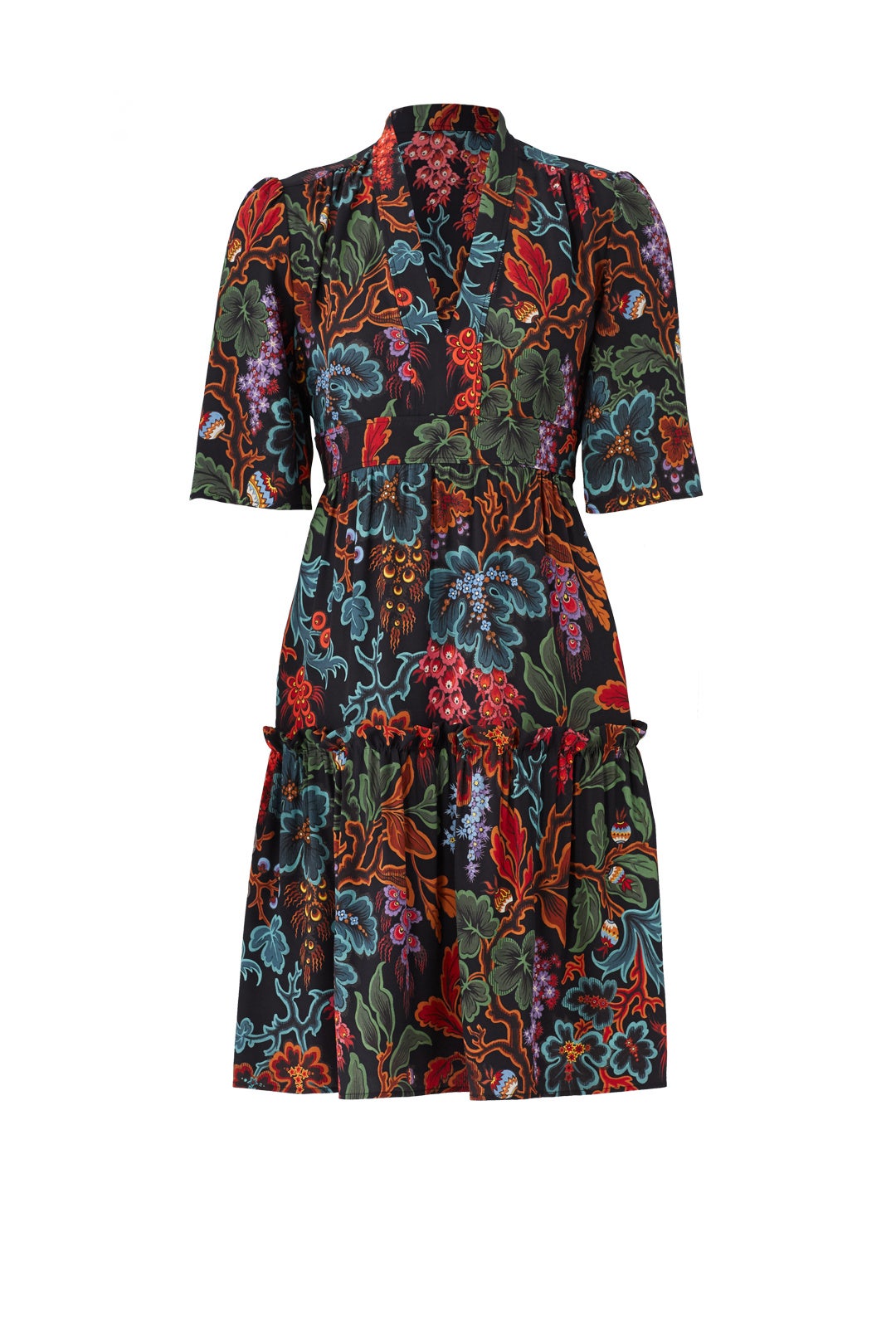 Forest Flower Printed Dress by Philosophy di Lorenzo Serafini