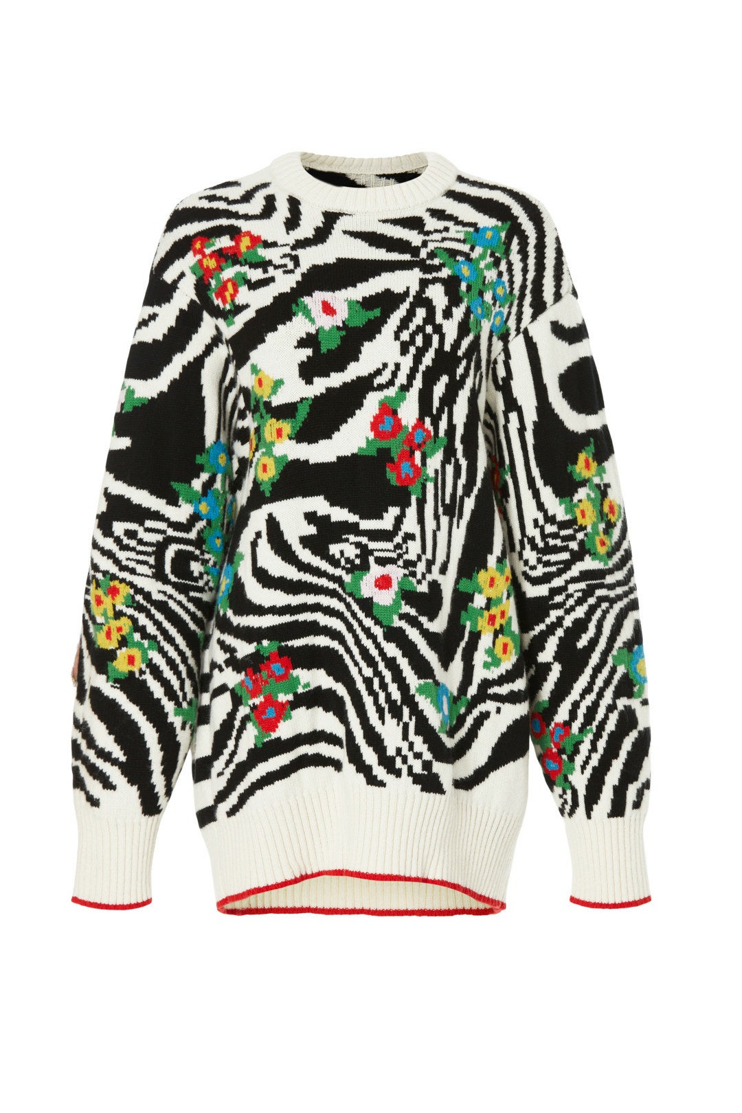 Animal Print Oversized Sweater by Philosophy di Lorenzo Serafini