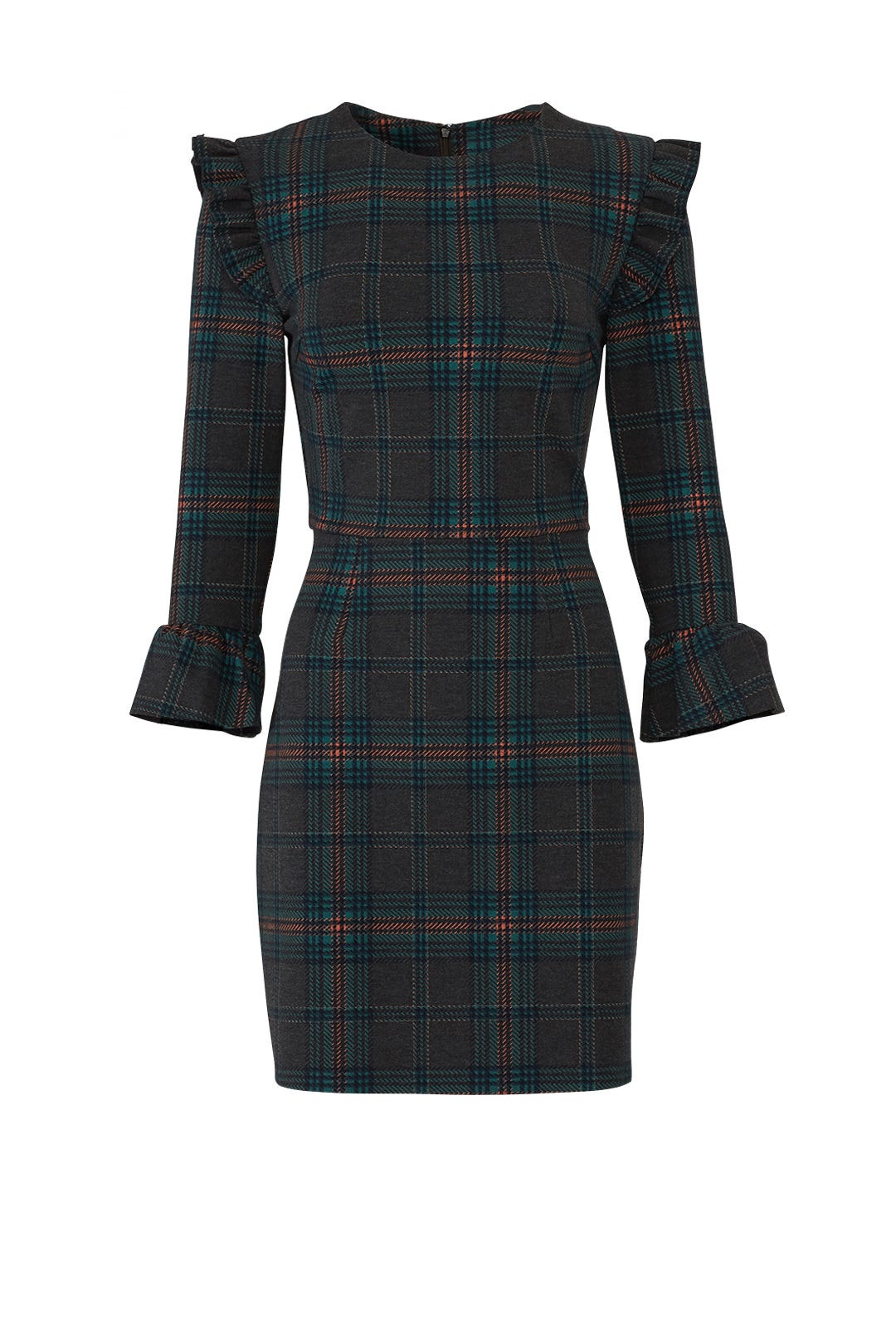 Plaid Fit And Flare Dress by J.O.A. 3