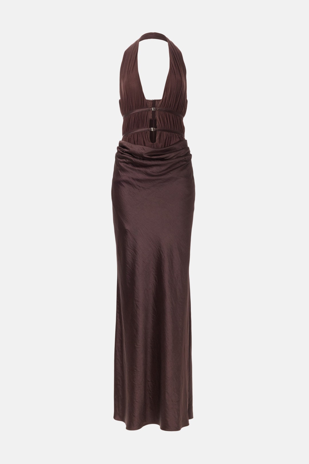 Celine Satin Maxi Dress