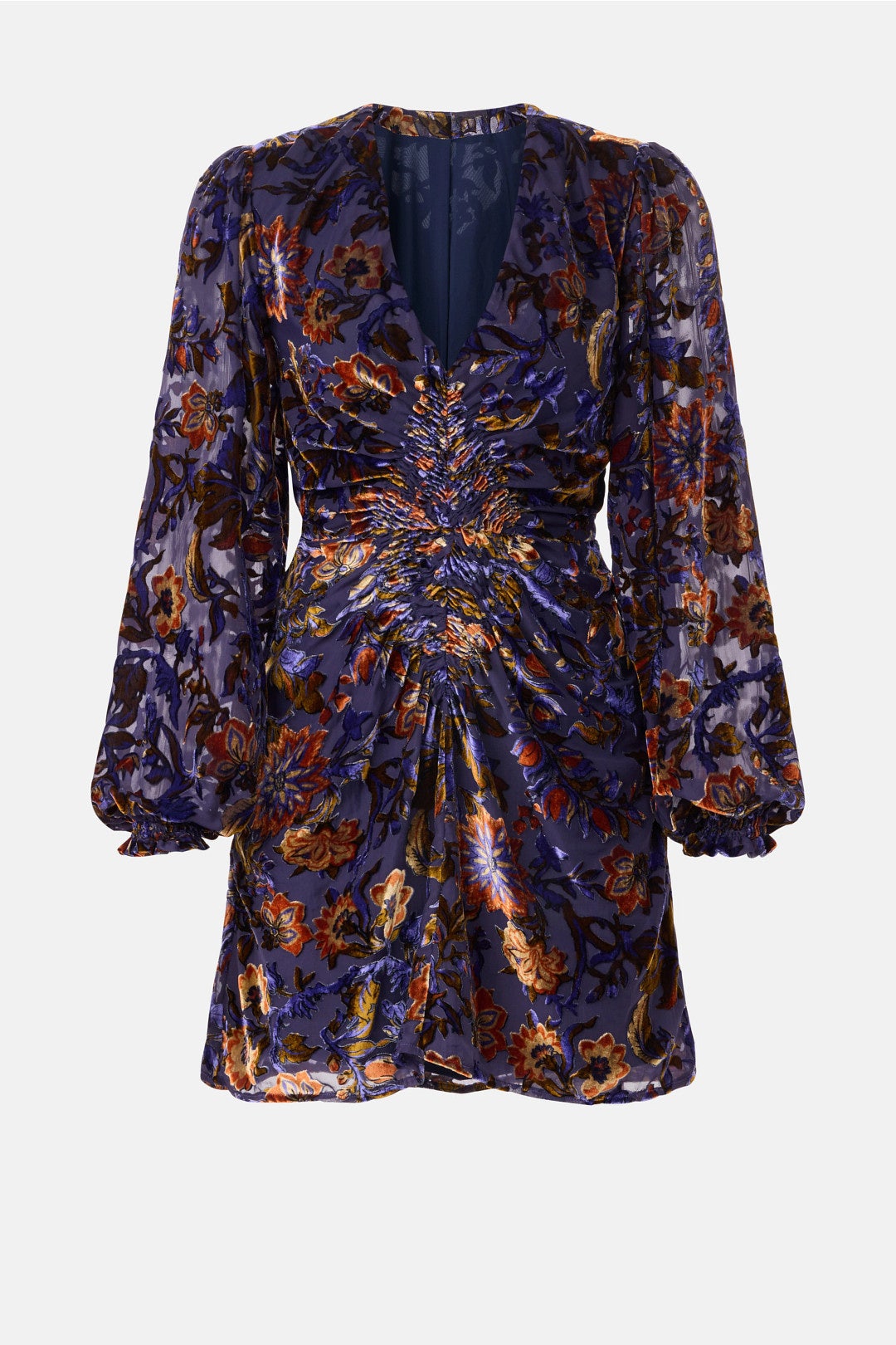 Purple Floral Eliza Dress by Marie Oliver 4